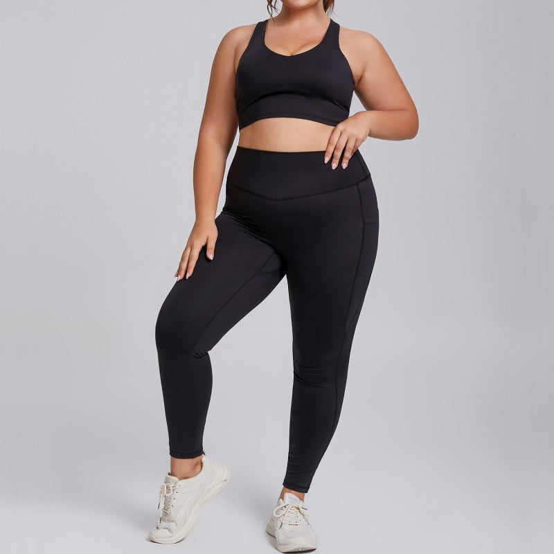 Plus Size Yoga Clothing Suit mutualdropshopping