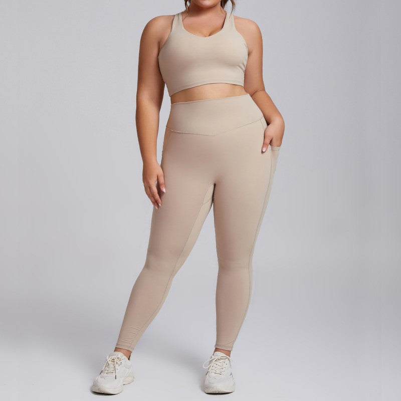 Plus Size Yoga Clothing Suit mutualdropshopping
