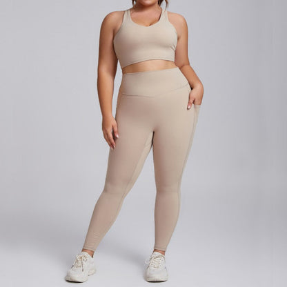 Plus Size Yoga Clothing Suit mutualdropshopping