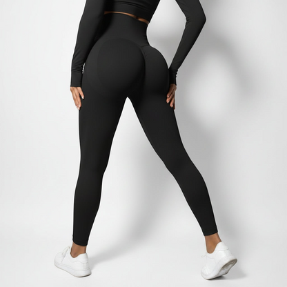 BELVS Women's Empower Seamless Leggings — high-waist sculpting leggings front view
