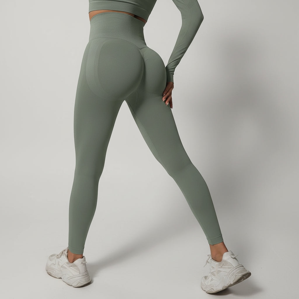 BELVS Empower Leggings — lifestyle yoga training shot